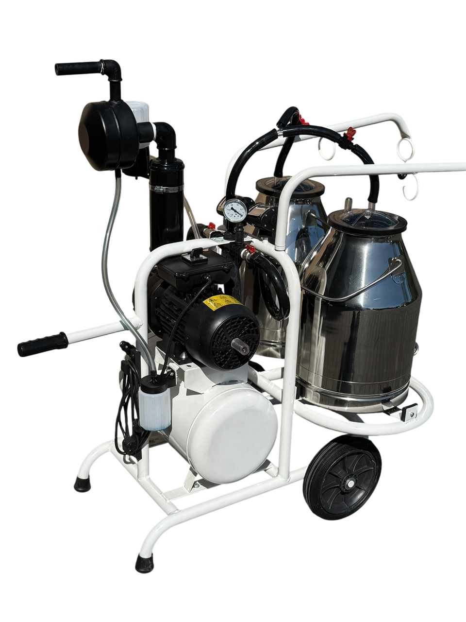 Doppelter Minimilker mit Vakuumtank ,kompl. mit 2 x 30 Liter Eimer, kein Zubehör