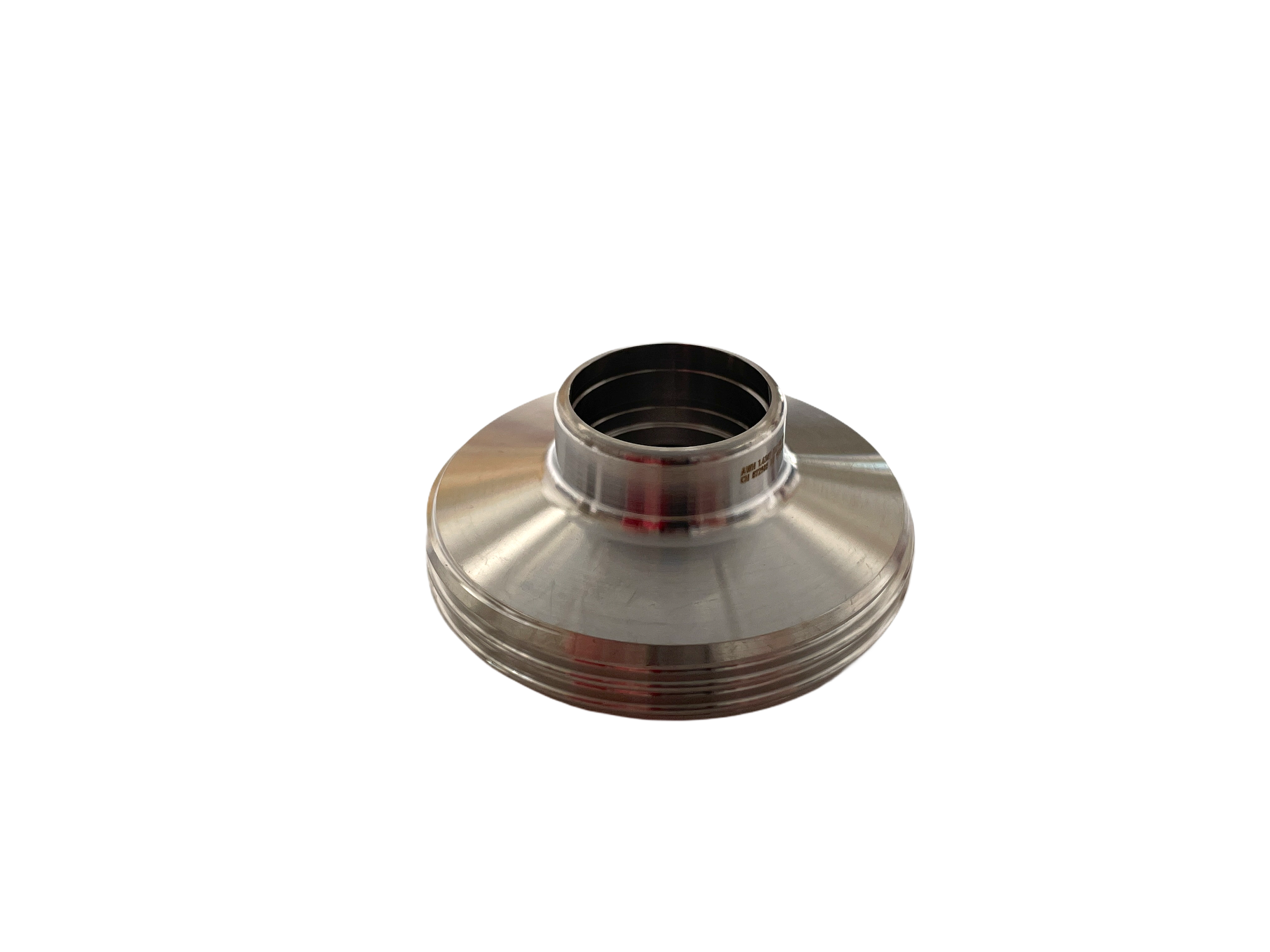Walz-Reduzier-Gewindestutzen, Edelstahl, Rohr 52 und 30 mm, für Verschraubung DN50