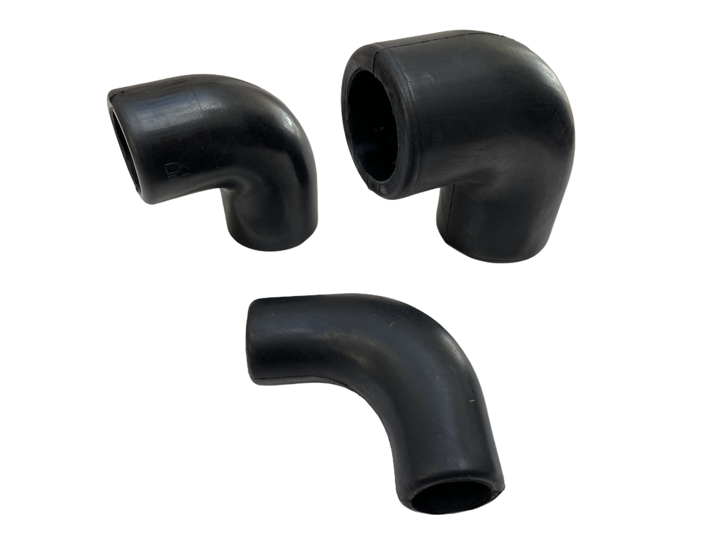 Winkel, Gummi, geeignet für Ø 76 mm