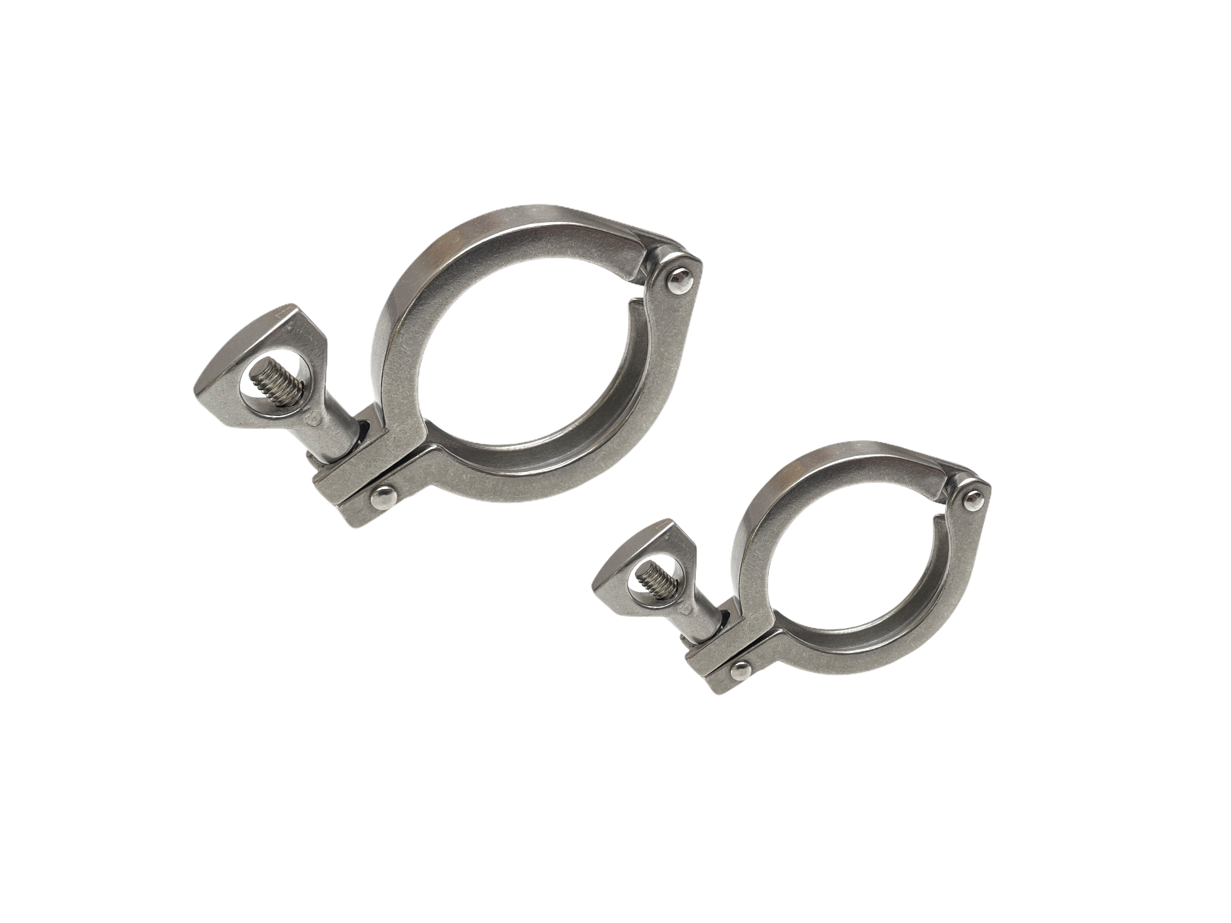 Klemmverschraubung, Edelstahl, Triclover V-Clamp, schweres Modell, geeignet für 3" Leitung