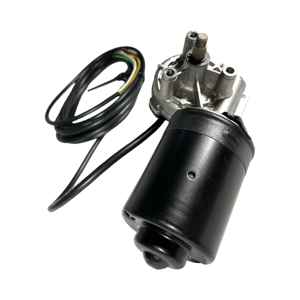 Fütterungsmotor Miele, SAC, schwarz, schwarz, Modell VC3/VC4, 24 V mit Anschlusskabel passend für 7160-2206-087 mit Kabel und 7160-2206-089 ohne Kabel