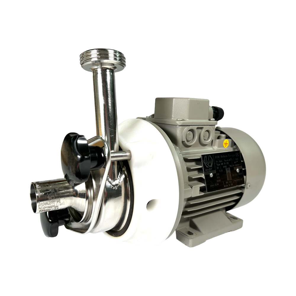 Milchpumpe, 380V, 0,75 kW, Einlauf 40 mm ohne Spülstutzen