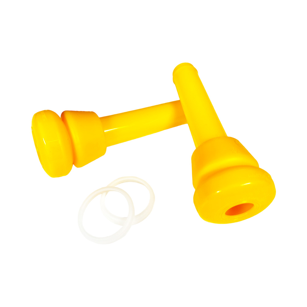 Stimulor Zitzengummi, M23, gelb mit Stützring