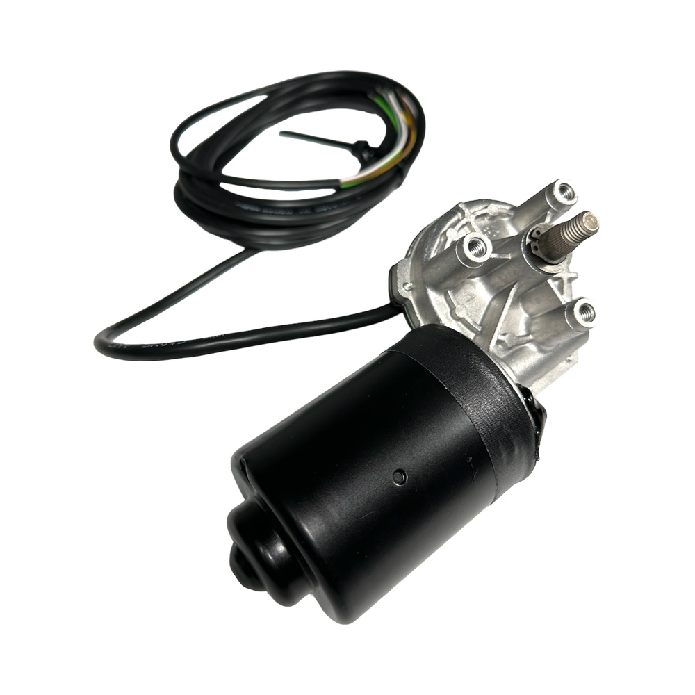 Fütterungsmotor Miele, SAC, schwarz, schwarz, Modell VC3/VC4, 24 V mit Anschlusskabel passend für 7160-2206-087 mit Kabel und 7160-2206-089 ohne Kabel