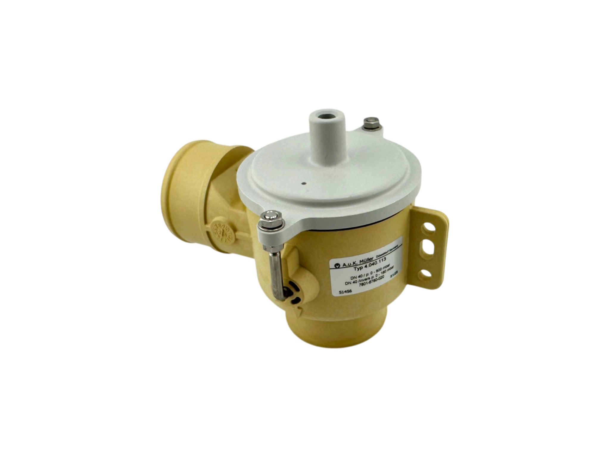 Vakuum Ablassventil Ø 40 mm, Anschluss Ø13,5mm, passend für GEA/Westfalia 7801-6780-020