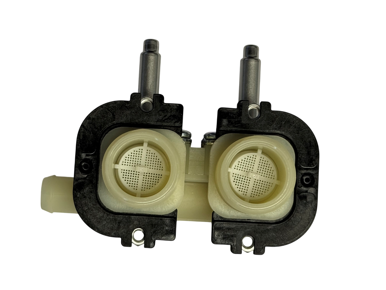 Mischventil, 230V, 2x ¾"Anschlussgewinde, 1x Ø 13,5mm Stutzen seitlich, ohne Spule, ohne Kabel