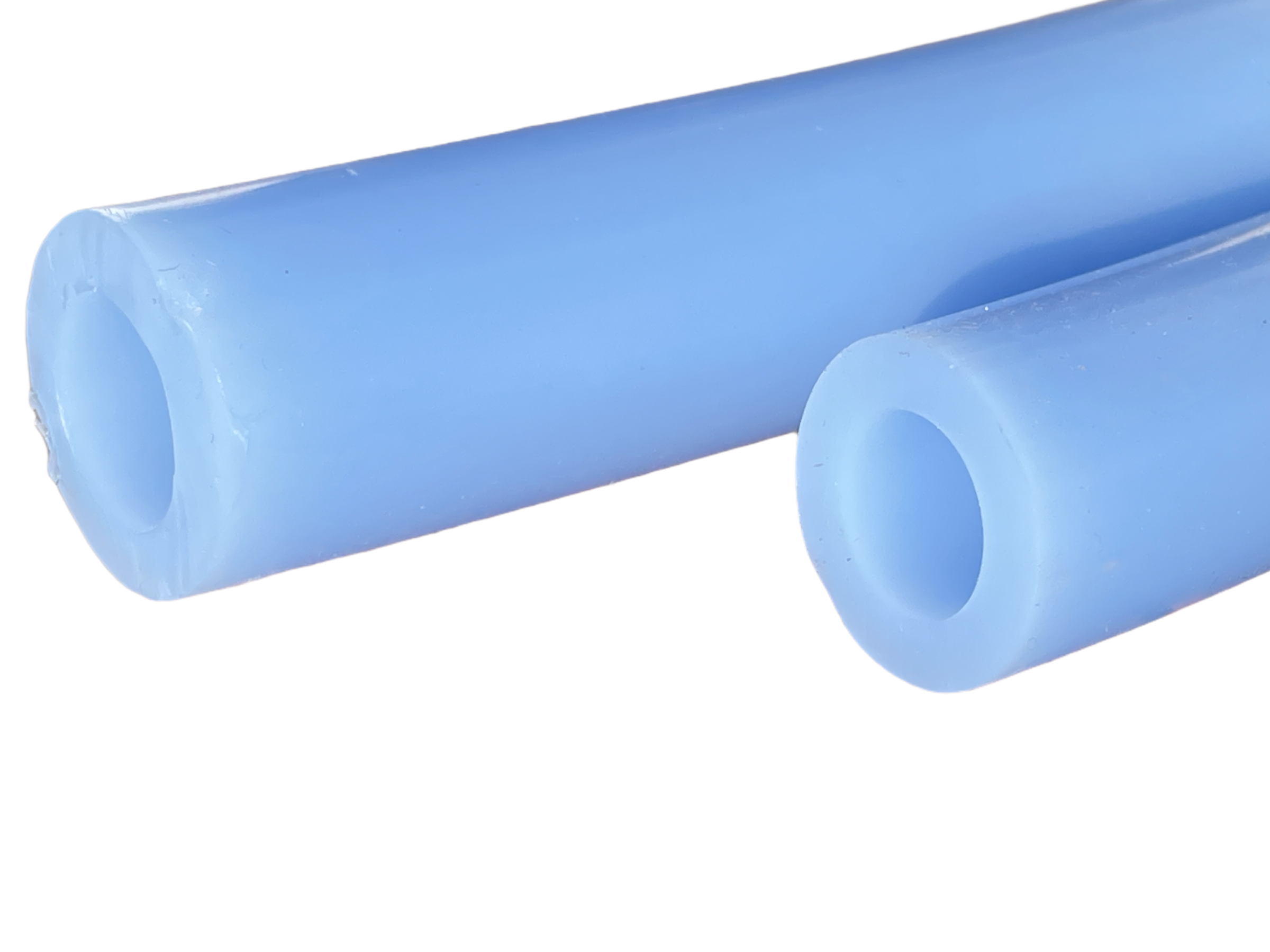 Silikon Milchschlauch, 19 mm x 31 mm, Fullwood blau, 25 m Rolle