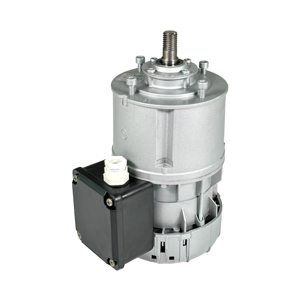 Rührwerksmotor R1C225H2BC, 200 - 240 V, 50 - 60 Hz , 39 - 47 U/Min. ,Welle Ø 14 mm Länge 25 mm , davon 16 mm mit M 14 Gewinde