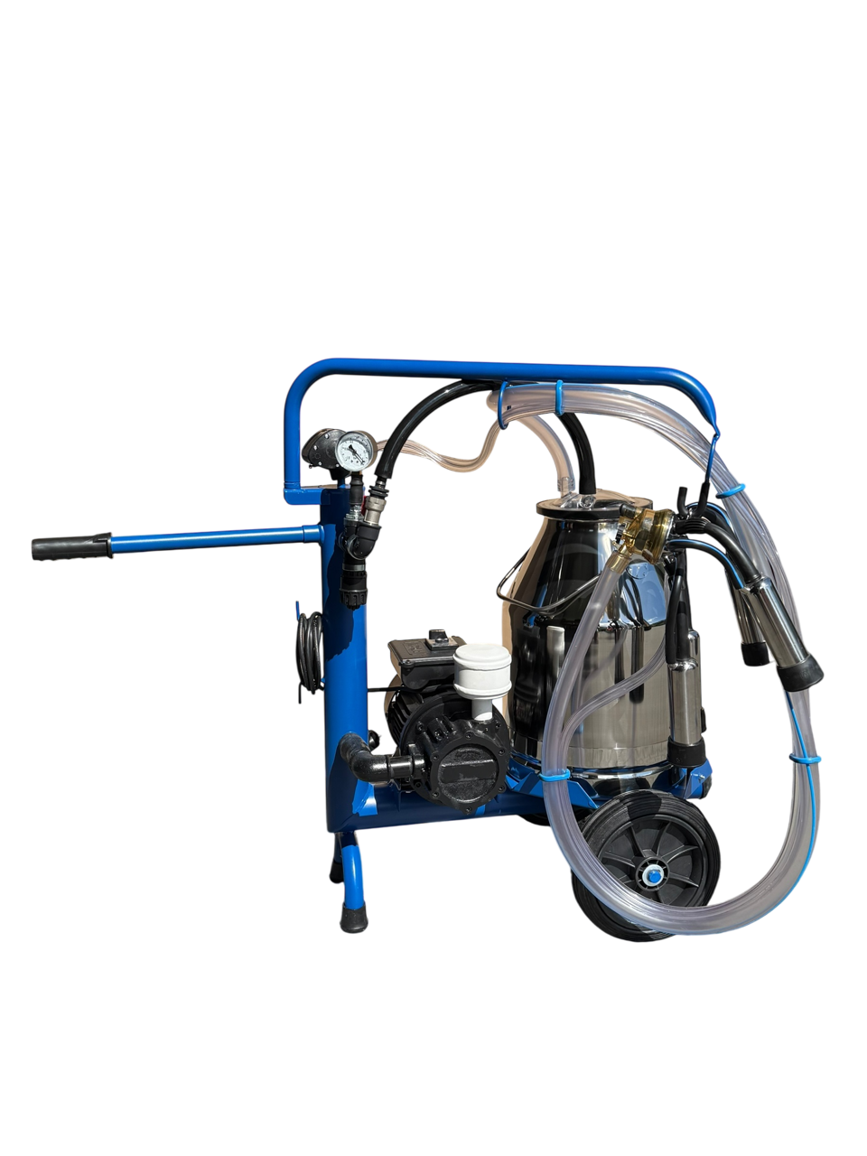 Minimilker ohne Vakuumtank, "Blue Edition", passend für DeLaval und Fullwood