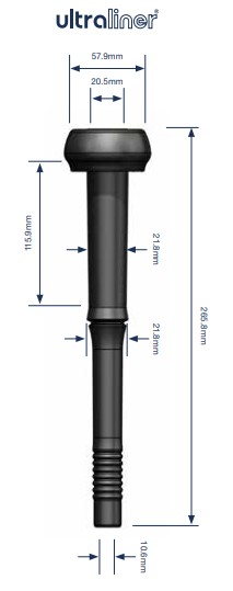 Zitzengummi Milkrite für Boumatic R1EX Ø 20,5 mm