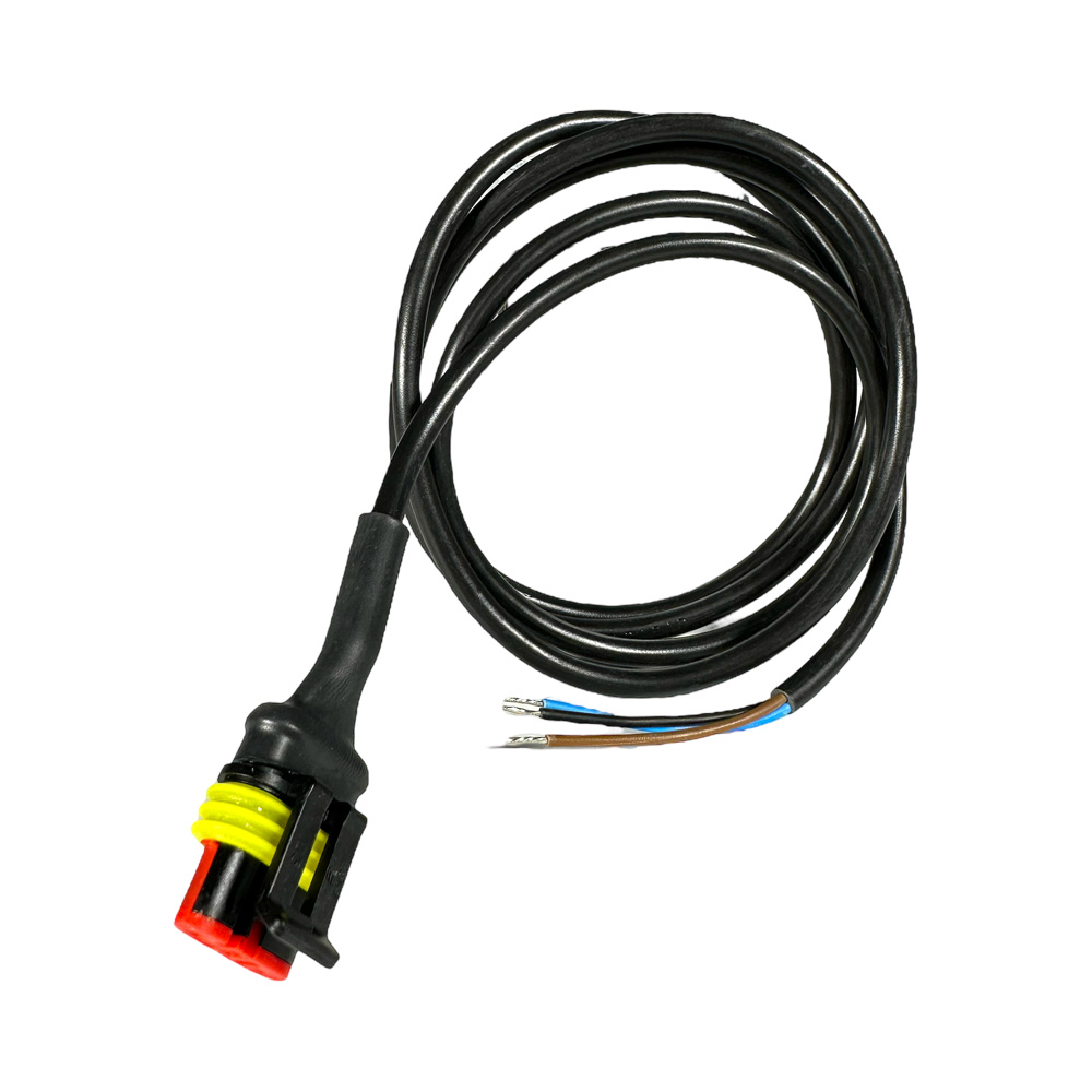 Stecker 3adrig,  1,5m Kabel