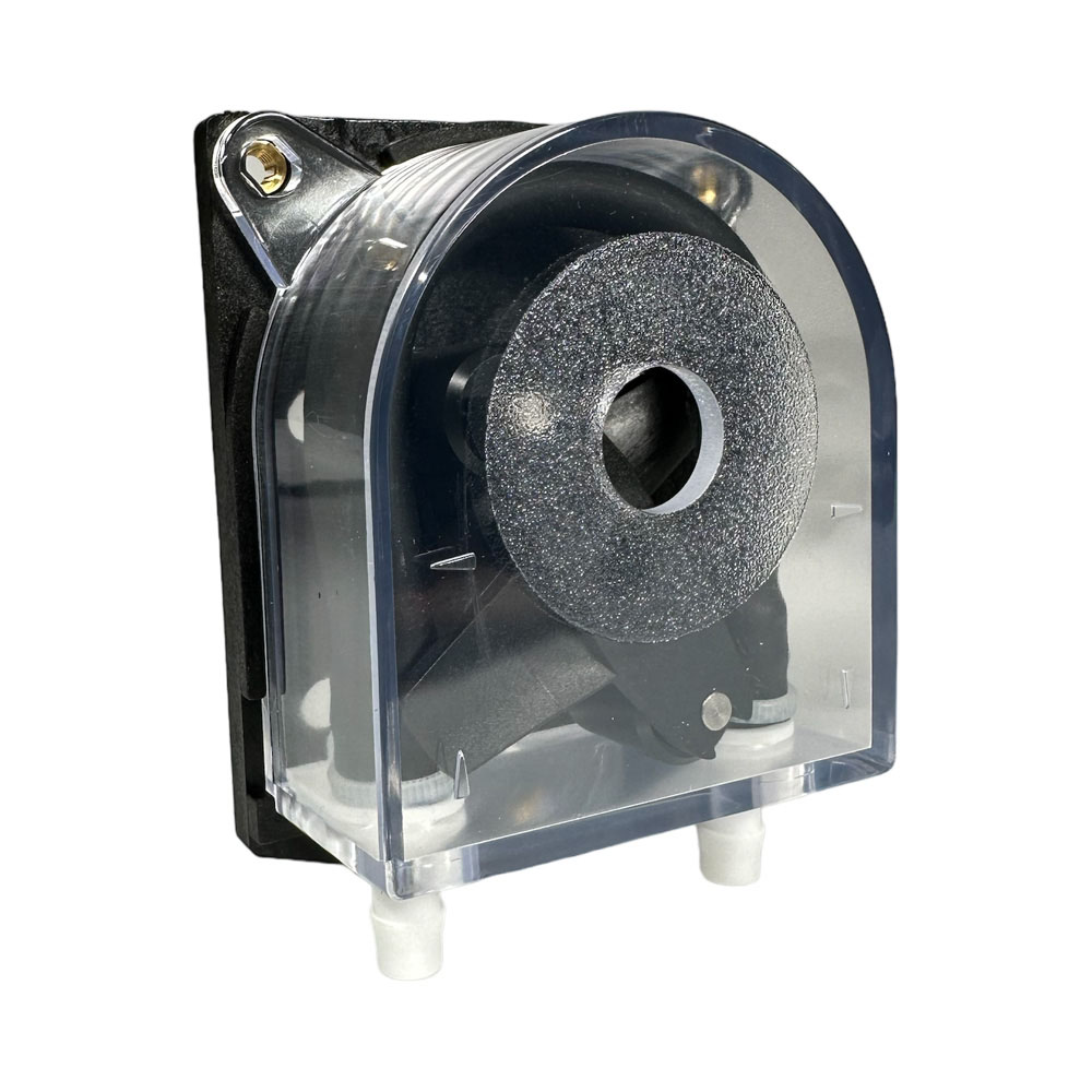 Dosierpumpe, 230 V, 420 ml/min,175 rpm , Ø 12 mm Stutzen komplett, für GEA/Westfalia Tanks, Original Nummer 3300-0223-483