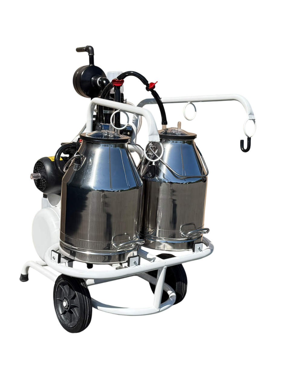 Doppelter Minimilker mit Vakuumtank ,kompl. mit 2 x 30 Liter Eimer, kein Zubehör