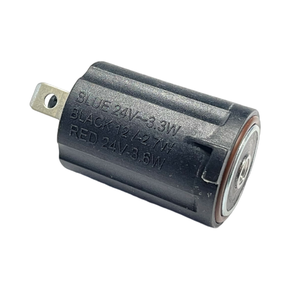 Spule, für DeLaval Pulsator, schwarz, Modell EP100, 12 V, Original Nummer 99753280