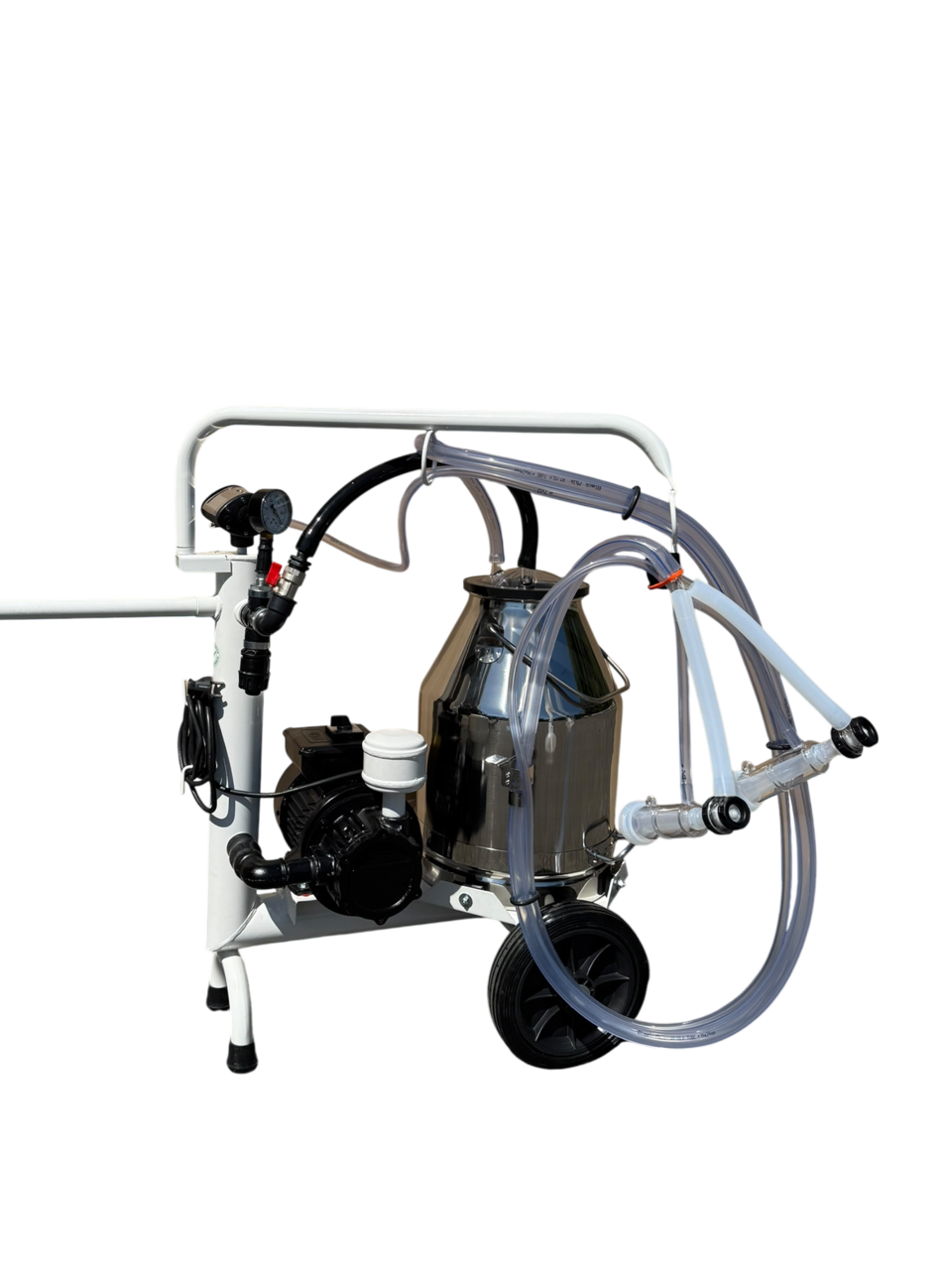Minimilker ohne Vakuumtank, mit 30 Liter Eimer, 1 x Schaf Classic Melkzeug