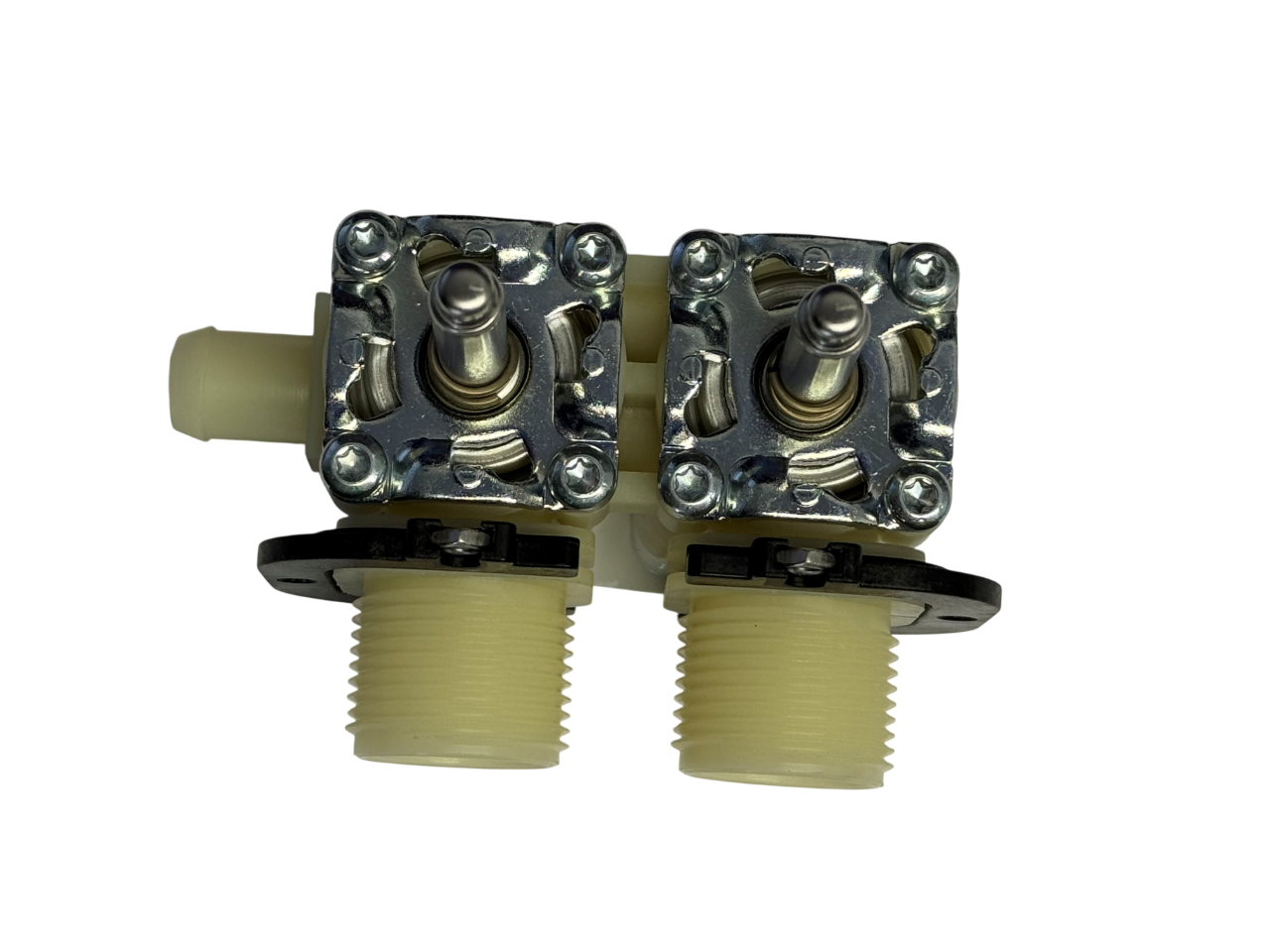 Mischventil, 230V, 2x ¾"Anschlussgewinde, 1x Ø 13,5mm Stutzen seitlich, ohne Spule, ohne Kabel