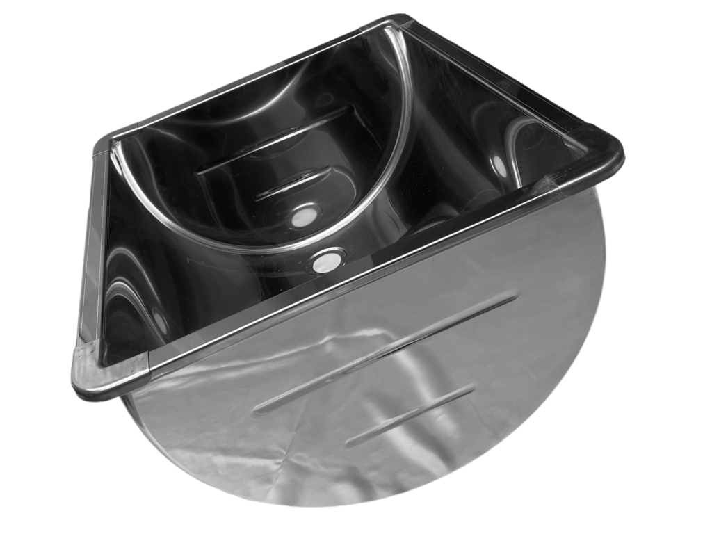 Packo Spülwanne, Edelstahl, inkl. Syphon, 130 ltr., Größe 1080 x 525 x 320 mm