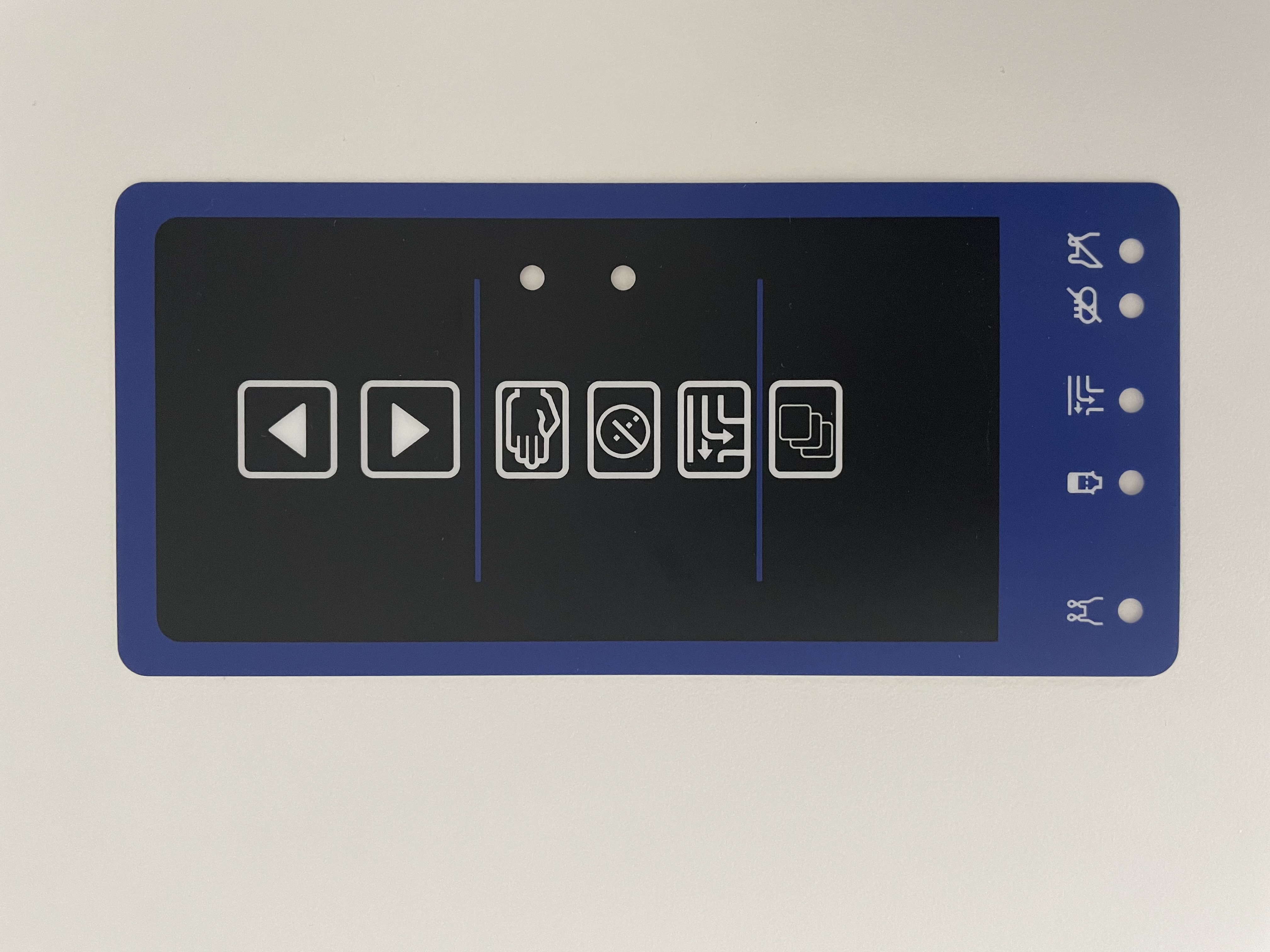 Tastaturfolie für DeLaval ACR 5000/MPL510, Nr. 91707201