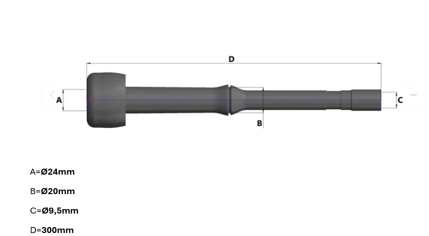 Zitzengummi Spaggiari 0108/M für DeLaval 96000081(4x 960000-02)