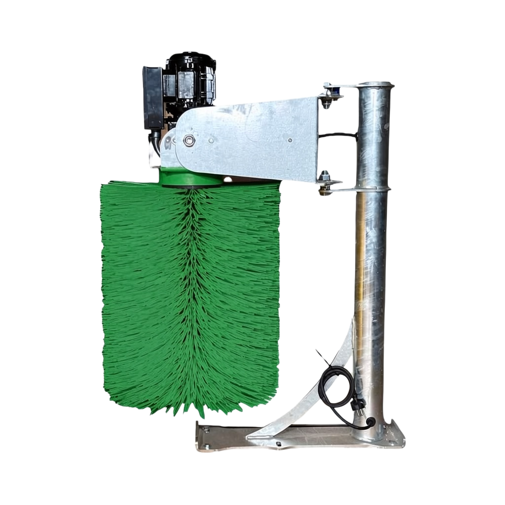 Pendelbürste BM, feuerverzinkt - Grüne Bürste, 230V