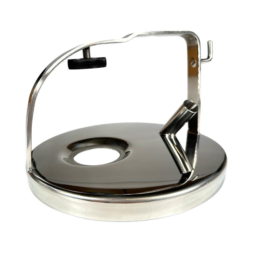 Deckel, Edelstahl, DeLaval, 19 mm, 142 mm, inkl. Dichtung & Schraube