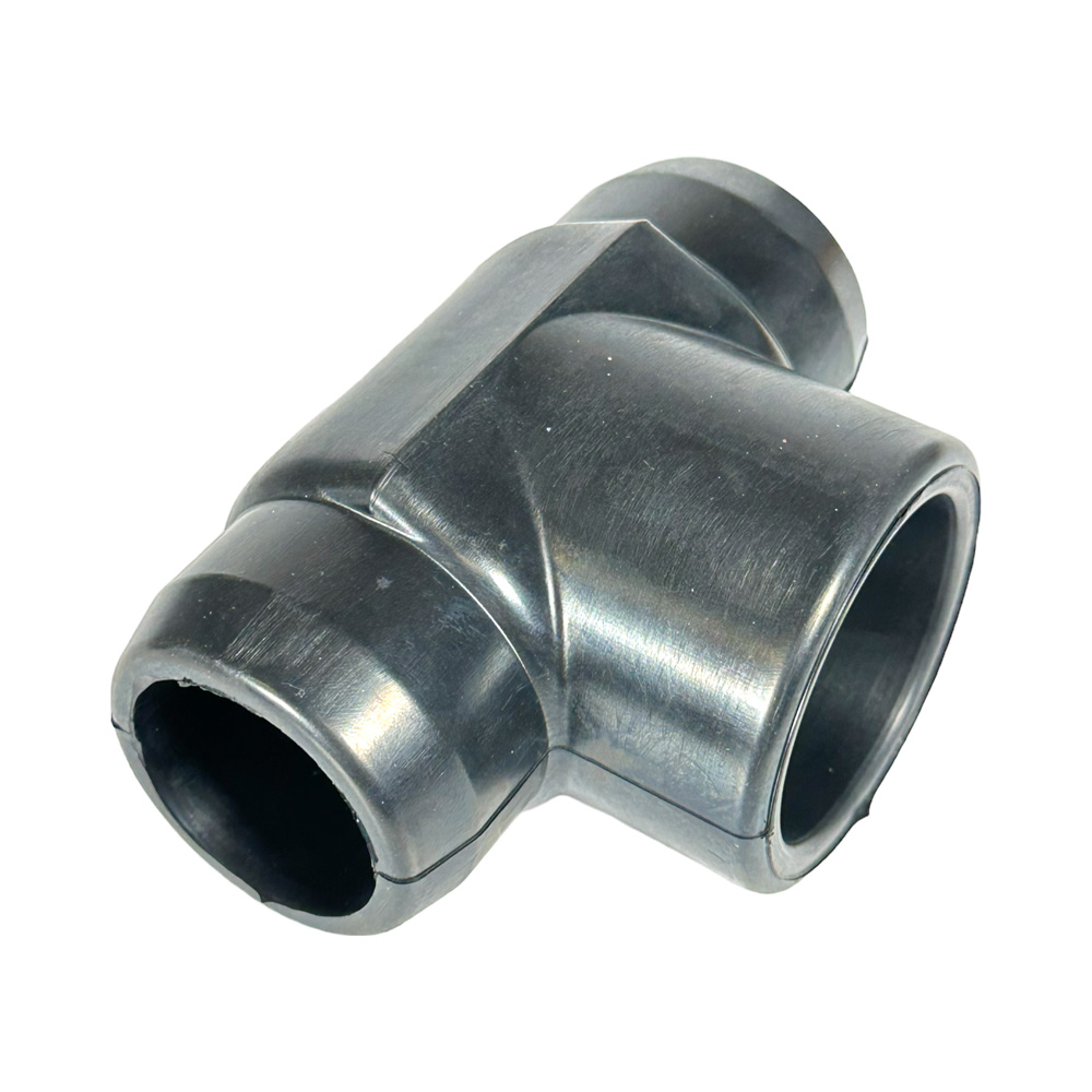 T-Stück, Gummi, geeignet für Ø 50 mm