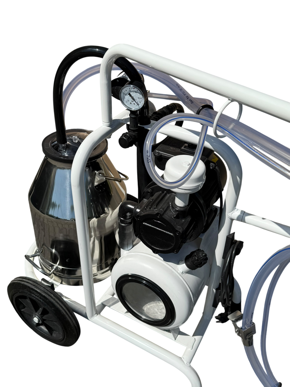 Black Milk Minimilker mit Vakuumtank für Schaf