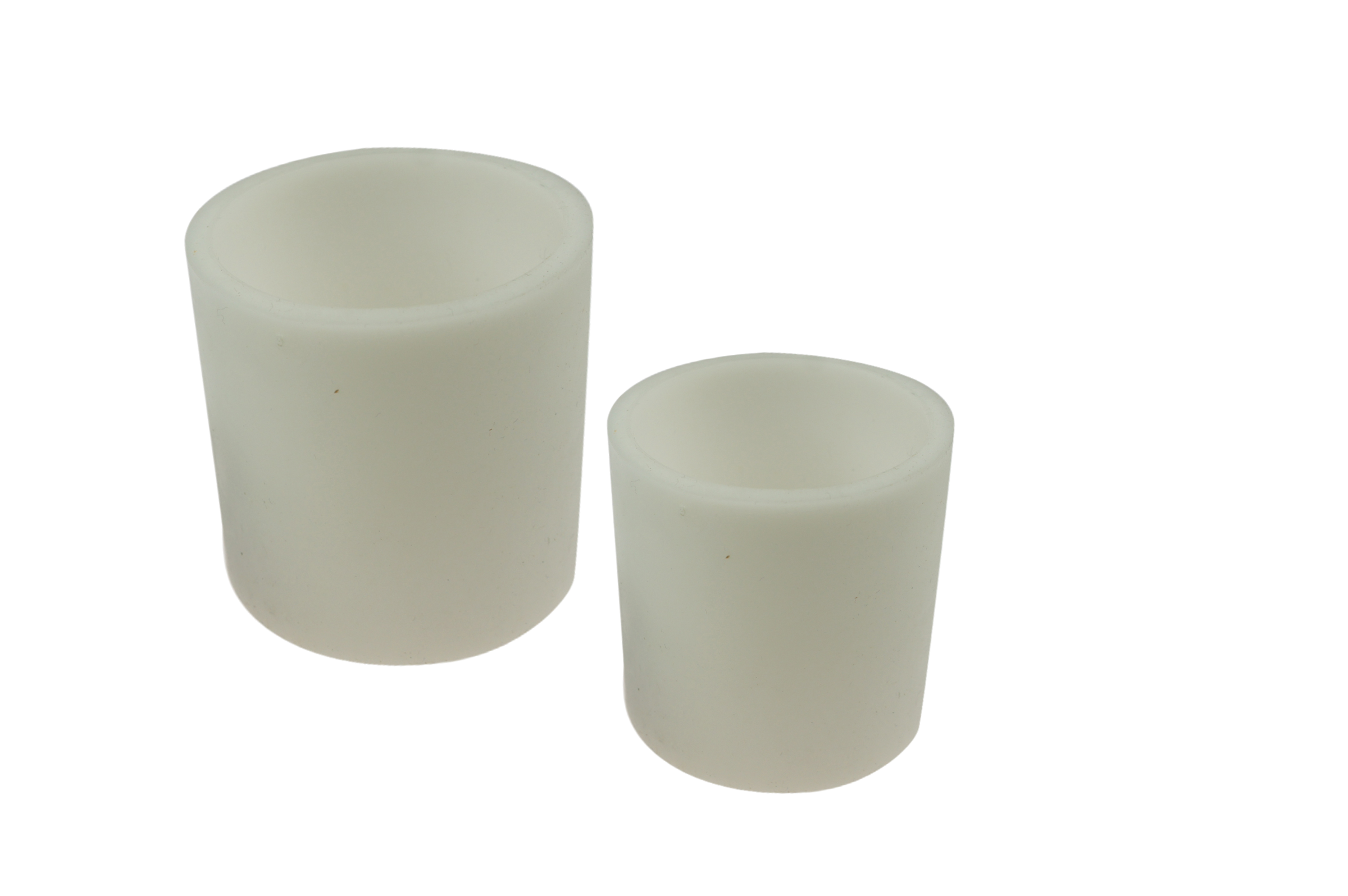Silikon Muffe, Ø 76 mm, Länge 80 mm, weiß, für Edelstahl Klemmkupplungen 34...