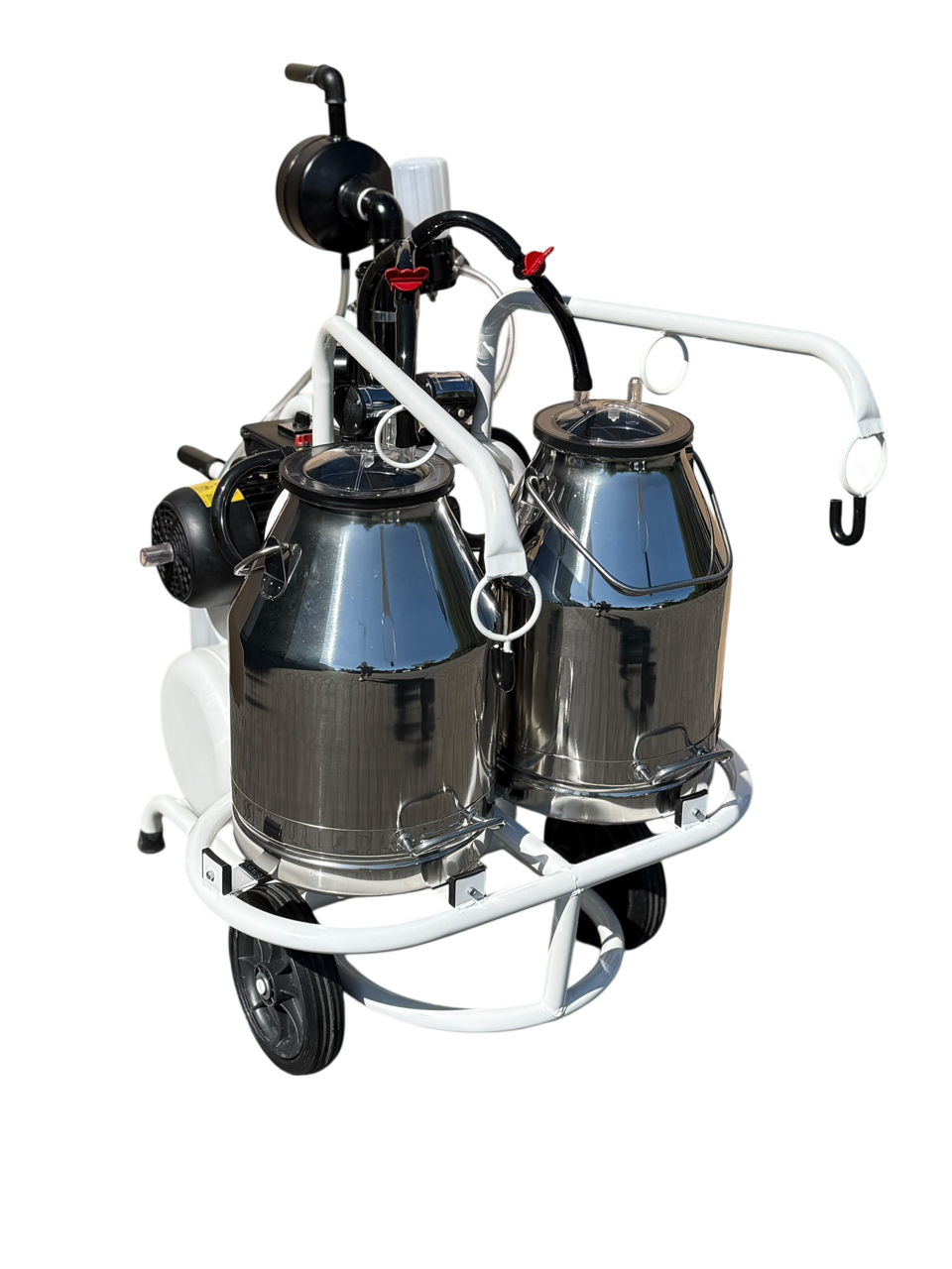 Doppelter Minimilker mit Vakuumtank ,kompl. mit 2 x 30 Liter Eimer, kein Zubehör