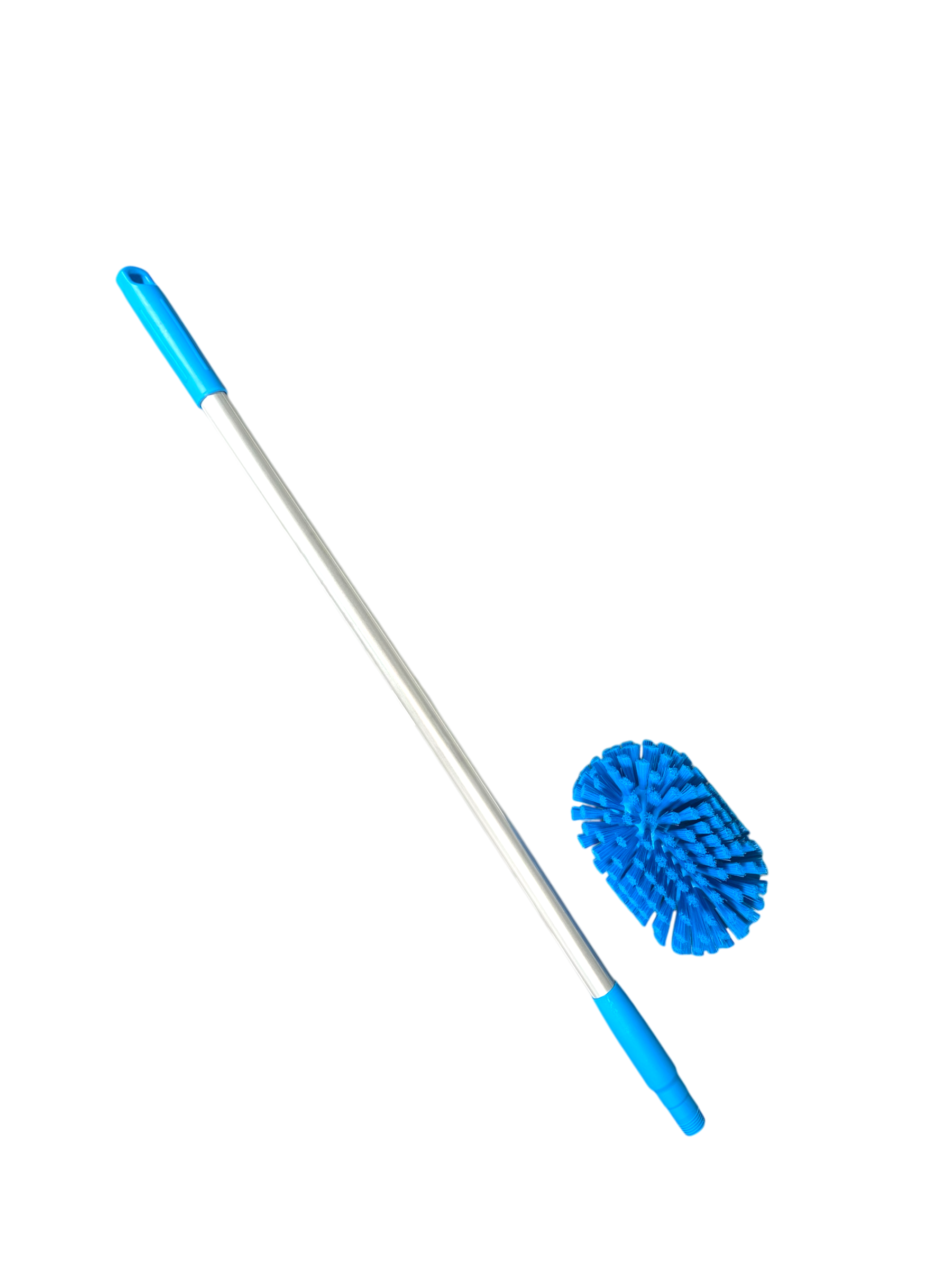 Milchwannenbürste blau mit Stiel 85 cm