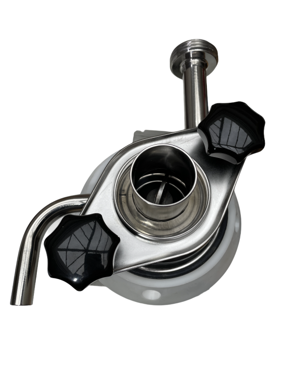 Milchpumpe, 380V, 0,75 KW, für Endeinheit mit Spülstutzen