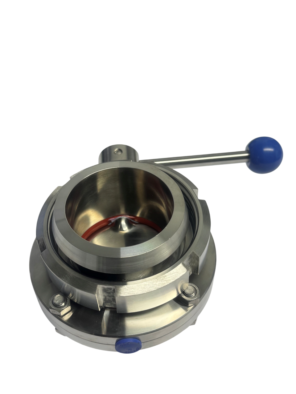 Scheibenventil DN65, Gewinde / Überwurfmutter