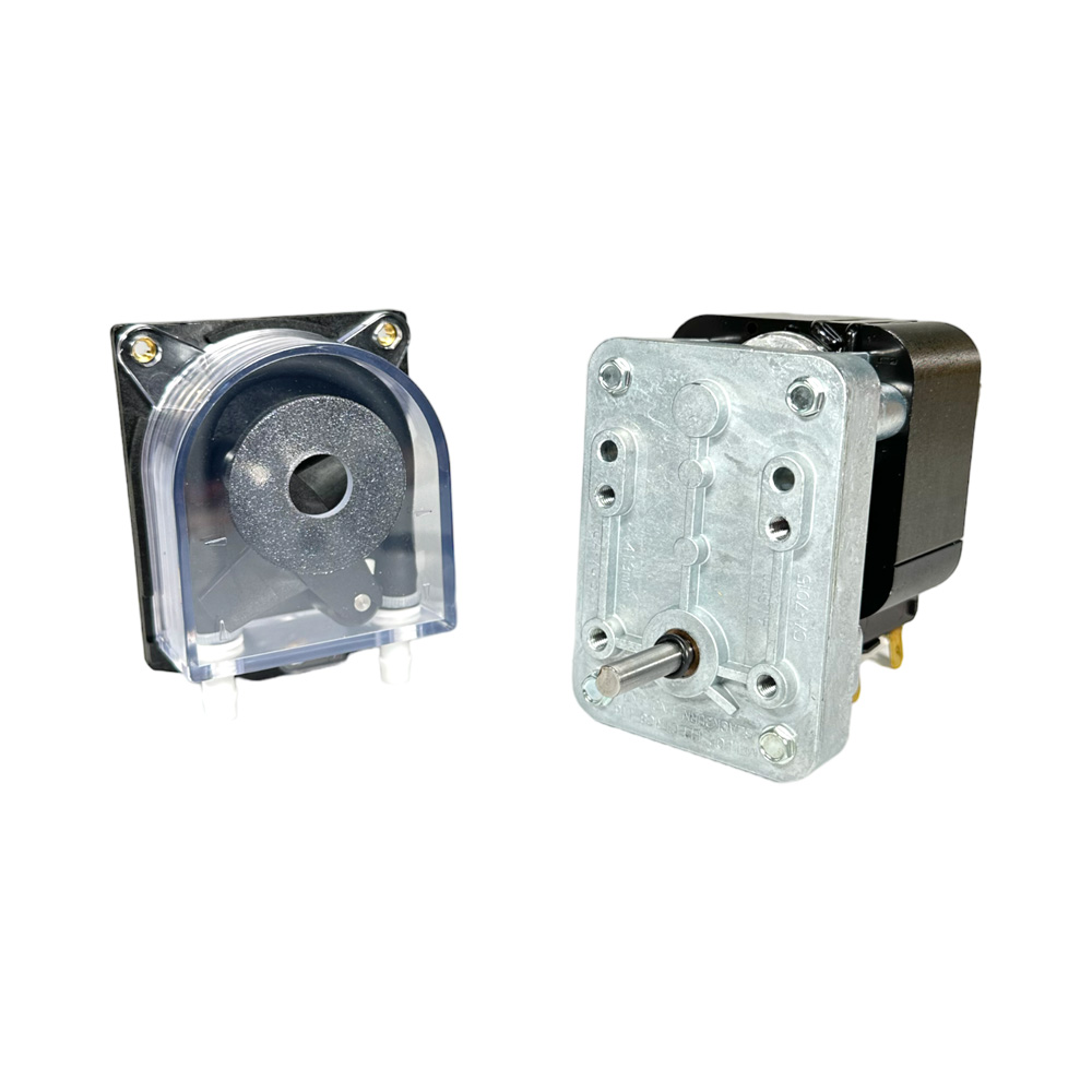 Dosierpumpe, 230 V, 600 ml/min, 240 rpm , Ø 7 mm Stutzen komplett, passend für GEA/Westfalia