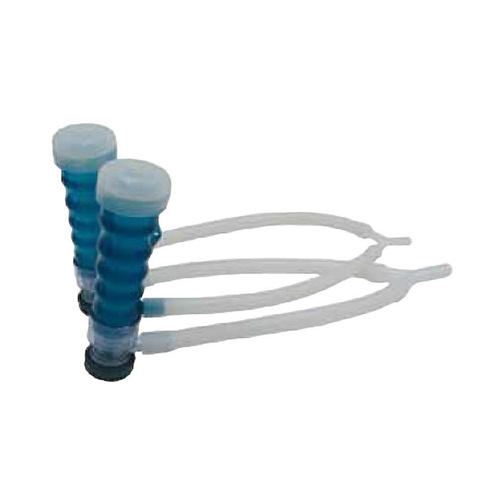 Ziegenmelkzeug Typ G-50, bestehend aus Typ G-50, Ø 21mm, Kunststoff Becherhülse, 91939801, Silikon Puls- und Milchschläuche