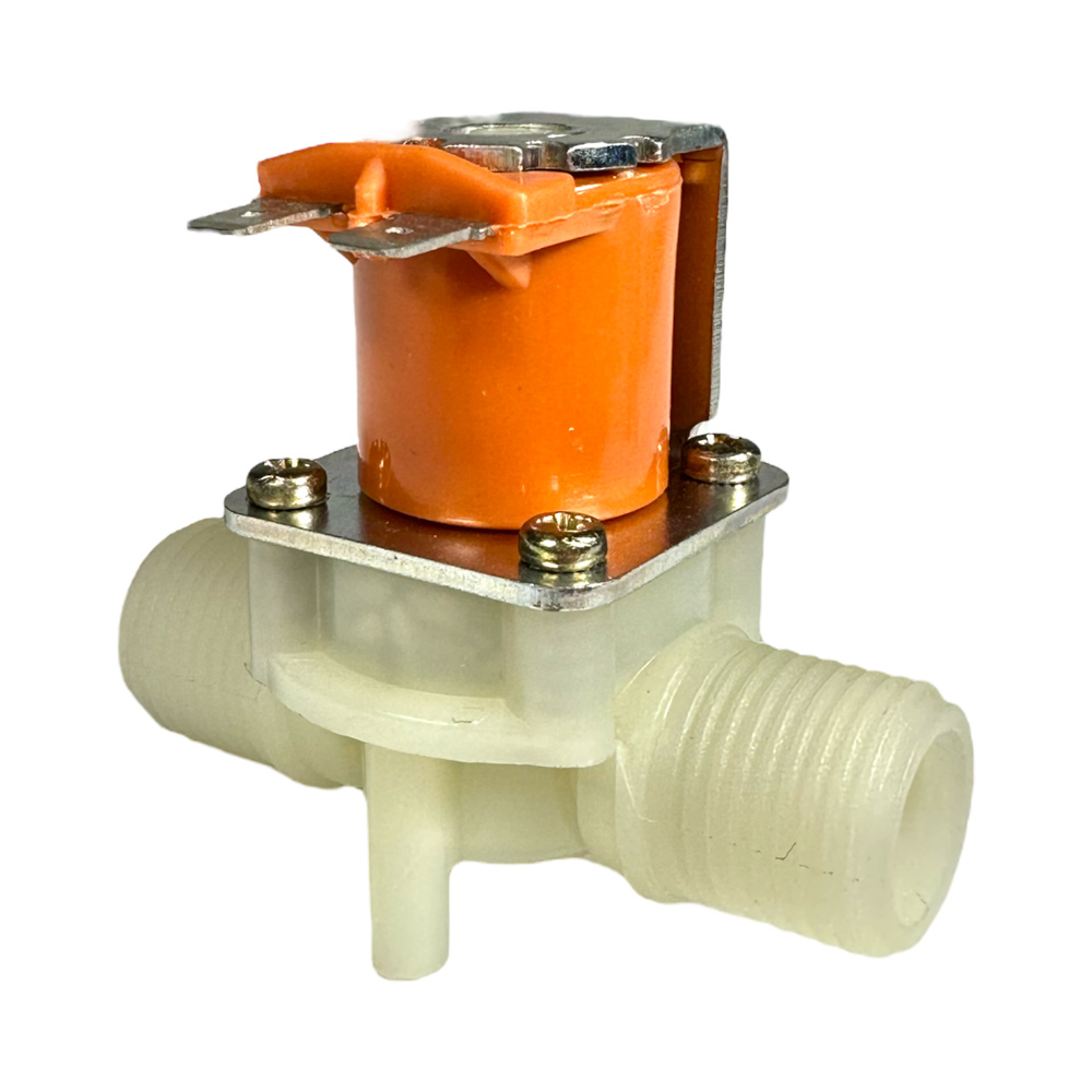 Wasserventil gerade Anschluss 2 seitig ½" Gewinde , 12 V(=) passend DAIRYMASTER 10700037 (CCL04)