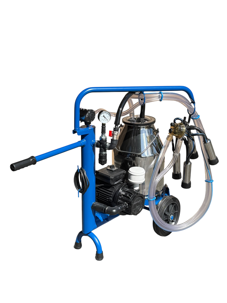 Minimilker ohne Vakuumtank, "Blue Edition", passend für DeLaval und Fullwood