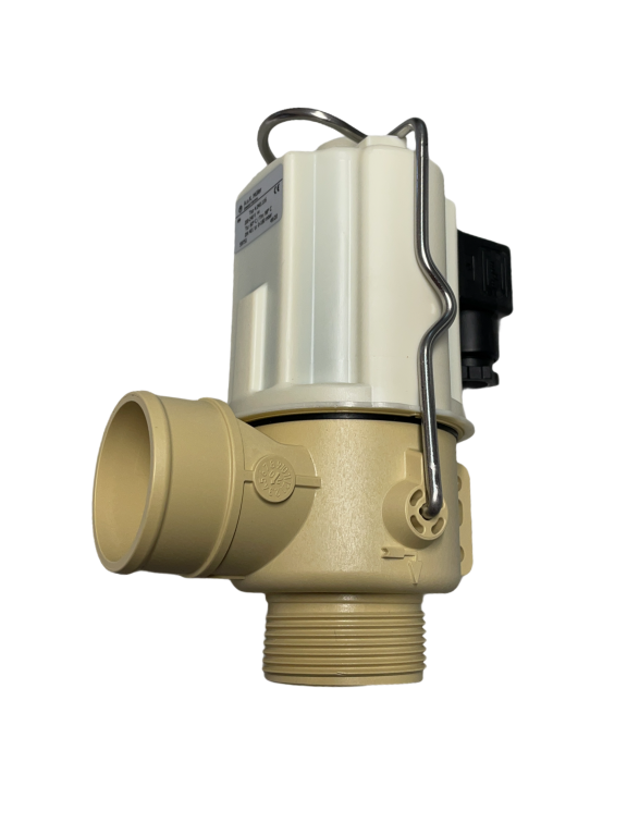 Ablassventil, 2x Gewinde 1½", 230 V, stromlos, geschlossen