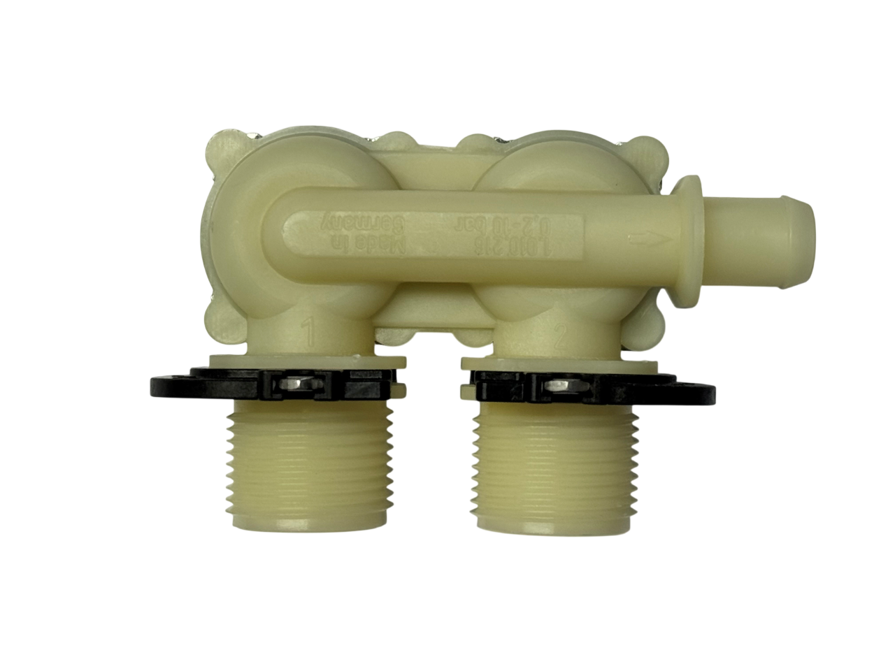 Mischventil, 230V, 2x ¾"Anschlussgewinde, 1x Ø 13,5mm Stutzen seitlich, ohne Spule, ohne Kabel