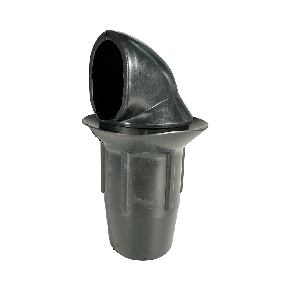 Einlaufgummi für Milchpokal, Rohr Ø 40 mm, Loch im Glas Ø 60 mm, Premium Ausführung