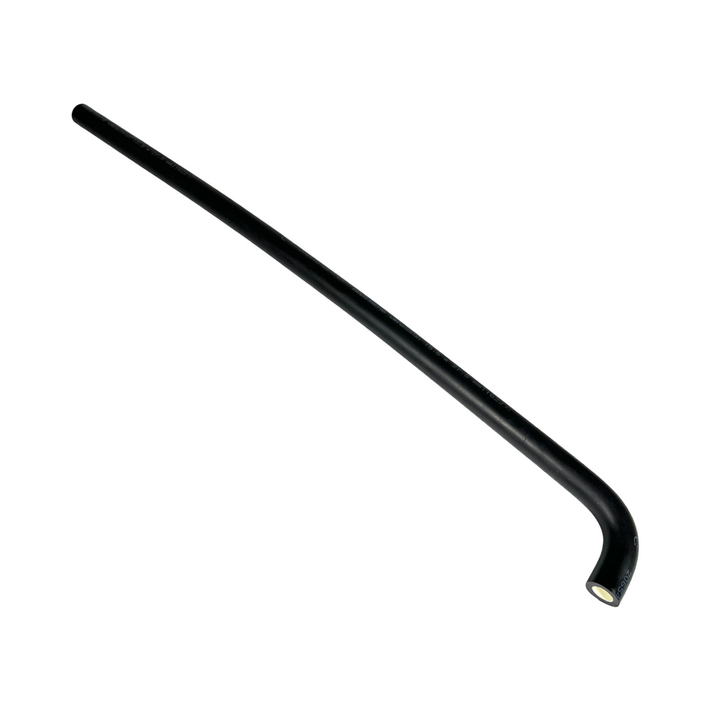 Gummi Winkelschlauch mit Silikoneinlage weiß, Ø 16 mm, 800 mm lang, MilkRite, Vgl. Nr. 99838201 (alte Milkrite Nr.: M04DL005uz) Ersatznummer für 2184