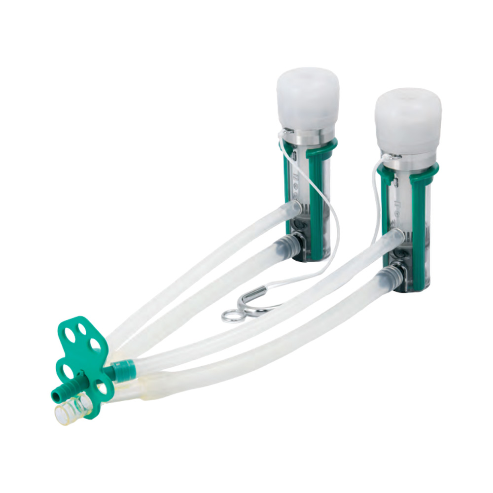 Ziegenmelkzeug Top Flow, Simultan mit Absperrventil