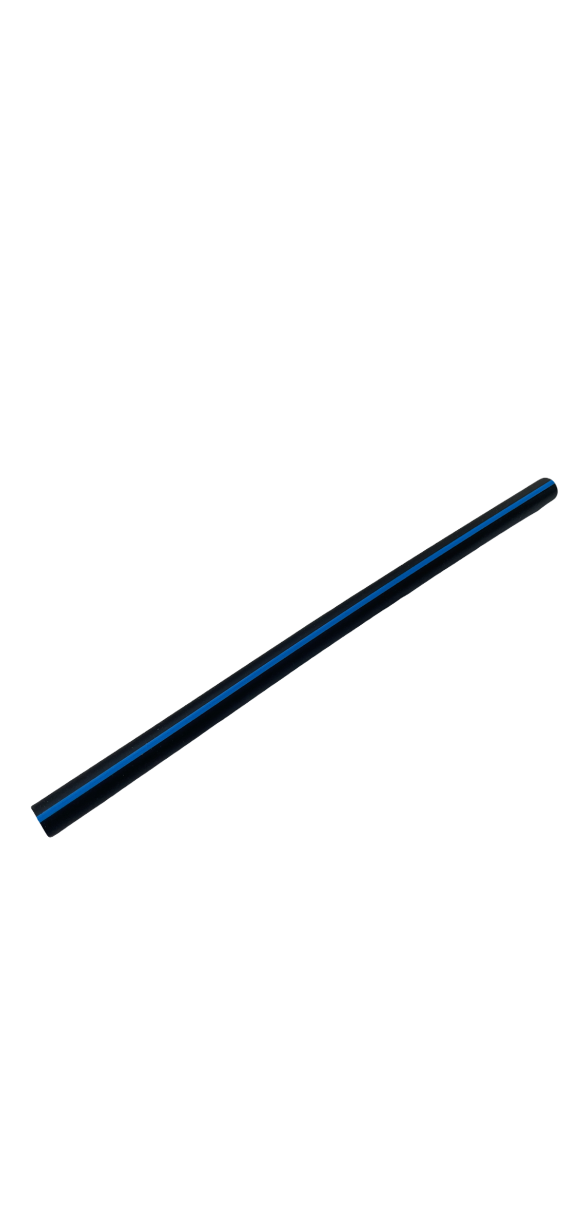 Gummi Pulsschlauch kurz 7 x 13 mm, Länge 270 mm, blau
