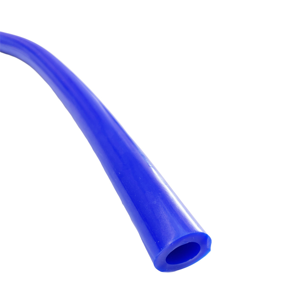 Silikon Milchschlauch, 14 x 24 mm, blau, 25 m Rolle